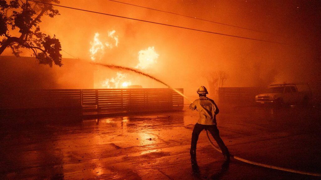 los angeles wildfires